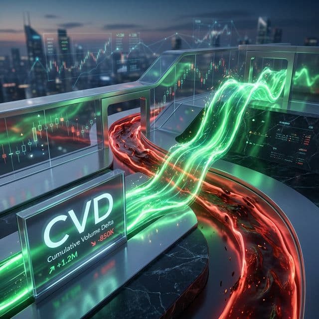Cumulative Volume Delta (CVD)